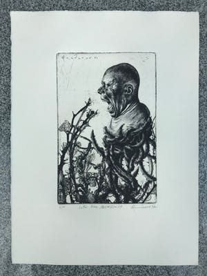 Robert Dandarov - 2 etsen - Gesigneerd - 1992 kopen? Bied vanaf 55!