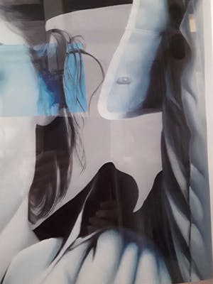 Jan Bollaert - Lambdaprint,Caution Art,ingelijst kopen? Bied vanaf 35!