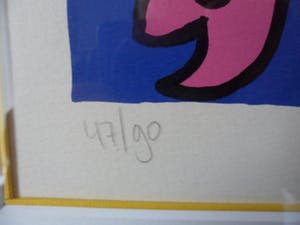 Shunyam - Zeefdruk, I cavalli di trevi - Ingelijst. kopen? Bied vanaf 90!