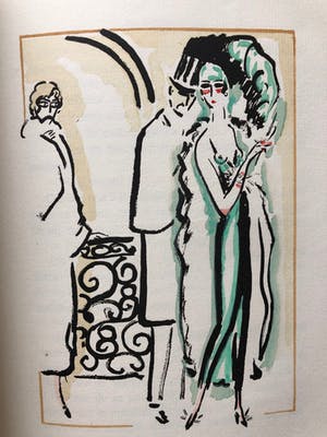 Kees van Dongen - La Garçonne (met 28 pochoirs) en extra suite kopen? Bied vanaf 3775!