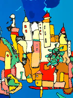 Jan Latinne - Provencaals dorp verkauft für € 135!