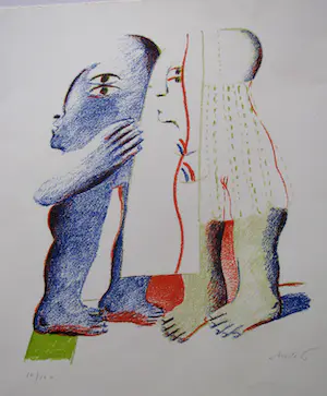 Horst Antes - Ohne Titel 1967 kopen? Bied vanaf 250!