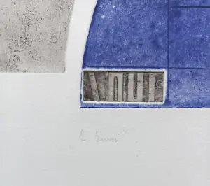 Eduard Flor - 7 juni, aquatint ets kopen? Bied vanaf 95!