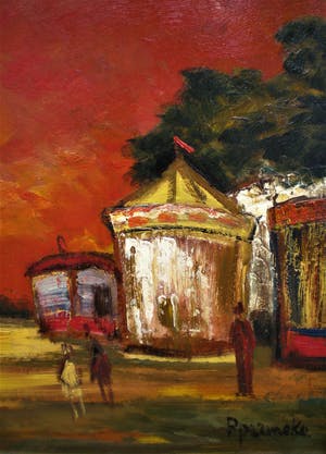 Paul Permeke - De verlaten kermis kopen? Bied vanaf 795!