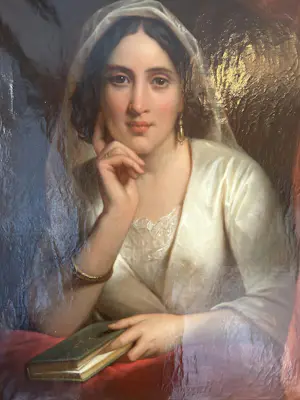 Jan Adam Kruseman - Portret vrouw bruid kopen? Bied vanaf 2000!