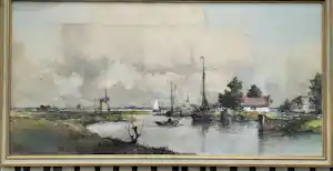 Marius de Jongere - Kompleet hollands landschap verkauft für € 213!