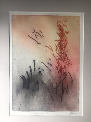 Ad Arma - "Eilanden 2" - Ets, Ingelijst, Oplage van slechts 5 stuks kopen? Bied vanaf 120!