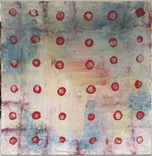 Rob de Graaf - Gemengde techniek op doek, Zonder titel (Zeer groot) kopen? Bied vanaf 200!