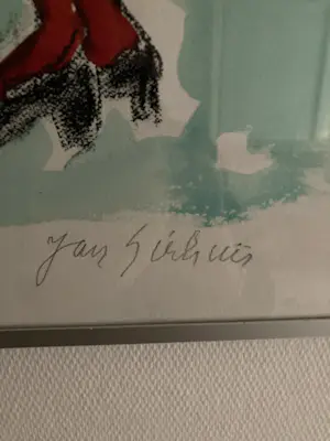 Jan Sierhuis - Glicée ‘ Dansend paar ‘ kopen? Bied vanaf 50!