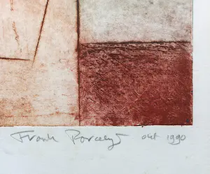 Frank Porcelijn - Temporale, aquatint ets kopen? Bied vanaf 40!