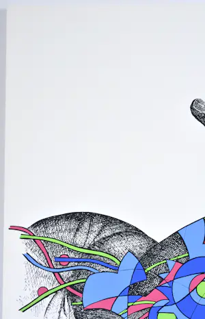 Paul Van Hoeydonck - zeefdruk, gesigneerd, 70x50 cm, 1975 kopen? Bied vanaf 135!