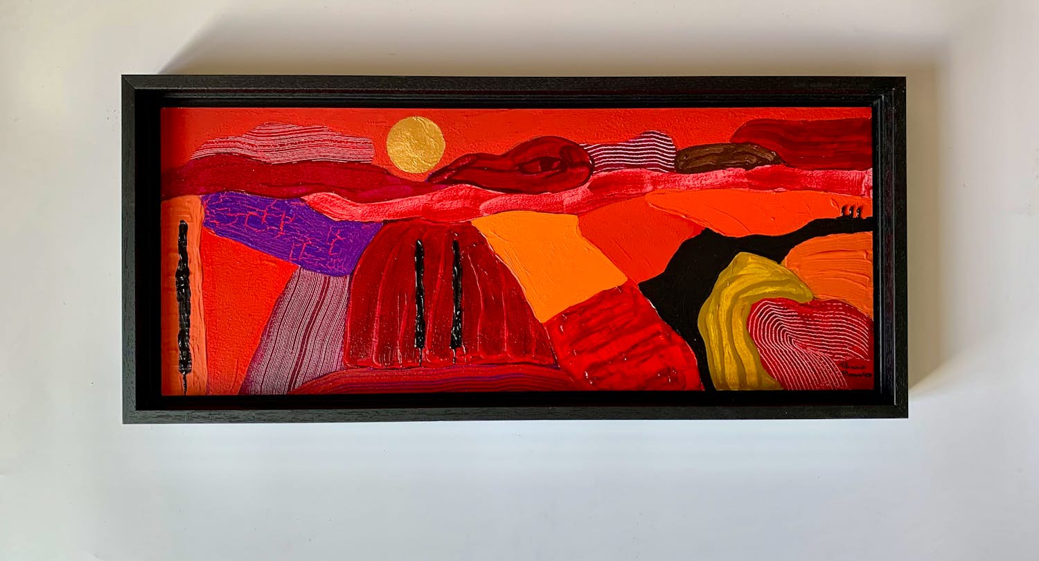 Ronald Boonacker - Italiaans Landschap (Certificaat van echtheid) kopen? Bied vanaf 130!