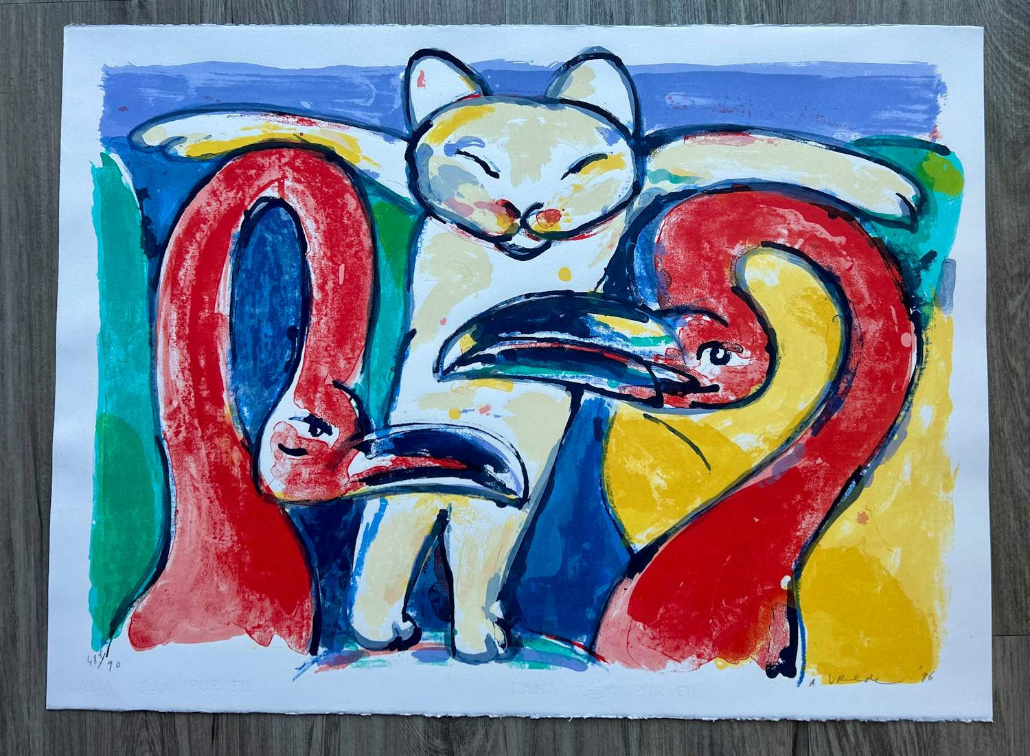 Anton Vrede - Zonder titel verkocht voor € 40!