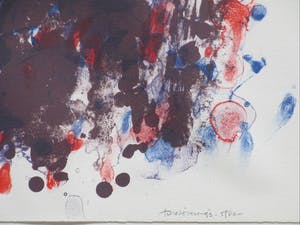 Jef Diederen - Hoofd - Zeefdruk 1993 kopen? Bied vanaf 1!