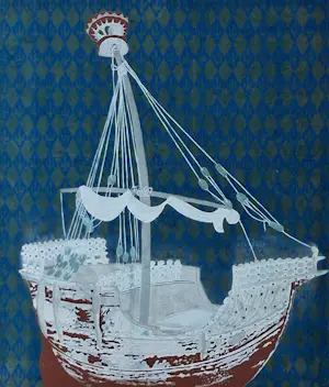 Sees Vlag - Spaans Karveel (Maritiem Museum R'dam) kopen? Bied vanaf 100!