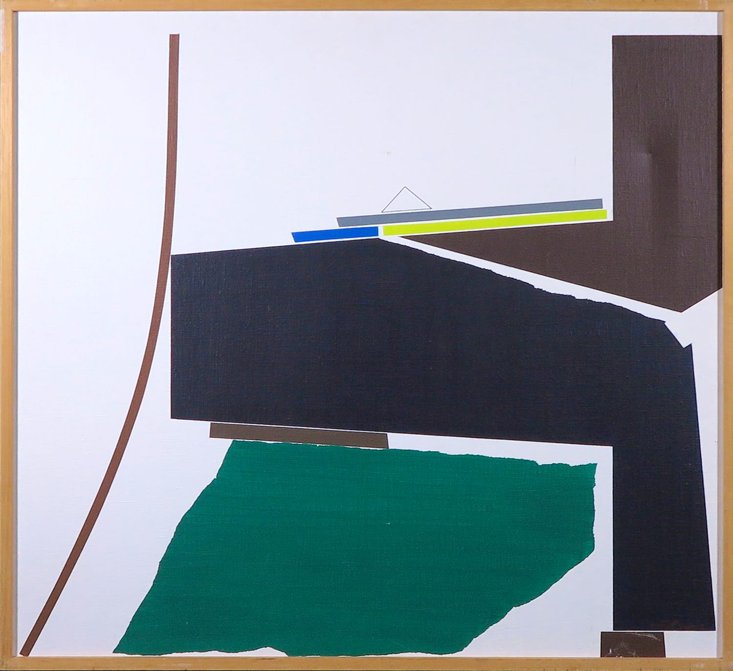Nic Blans (sr.) - Acryl op doek, Slightly residential - Ingelijst kopen? Bied vanaf 200!