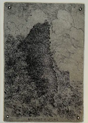 Theodoor Schaepkens - Ruïnes, huizen en een kerk (zes etsen) kopen? Bied vanaf 50!