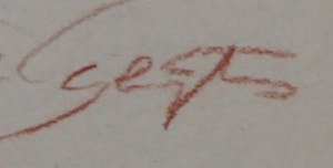 Jan Sluijters (jr.) - Tekening, Liggend naakt kopen? Bied vanaf 40!