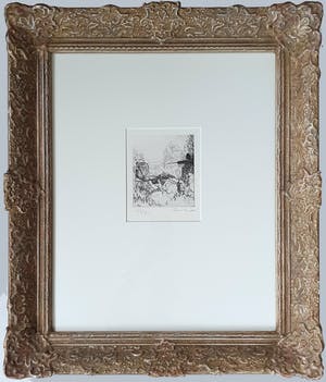 Constant - Ets: 'De executie' - Nieuw ingelijst kopen? Bied vanaf 395!