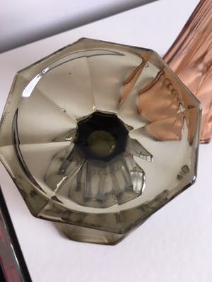 Val-Saint-Lambert - Art Deco 2 Luxval glazen vazen kopen? Bied vanaf 30!