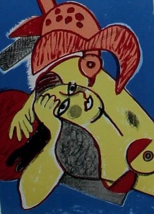 Corneille - 4 ingelijste litho's - 1983 kopen? Bied vanaf 450!