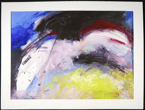 Franscz Witte - Gemengde techniek op papier, Zonder titel kopen? Bied vanaf 1!