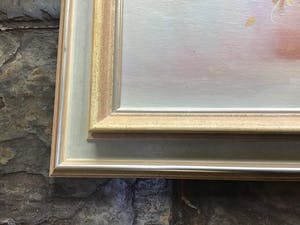 Niet of onleesbaar gesigneerd - Pot met vloemen. kopen? Bied vanaf 1!