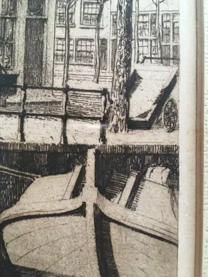 Dirk Harting - Prinsengracht Amsterdam, Epreuve d'Artiste kopen? Bied vanaf 40!
