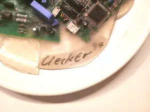 Günther Uecker - "Electronic Salat" 1994 - UNIKAT - signiert kopen? Bied vanaf 800!