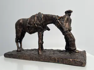 Maria Klinkenberg - Sculptuur | 'Scheepsjager Wildervank' | 1989 kopen? Bied vanaf 1!