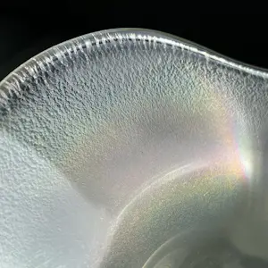 Willem Rozendaal - Iriserende Coquille schaal met tincraquelé kopen? Bied vanaf 45!