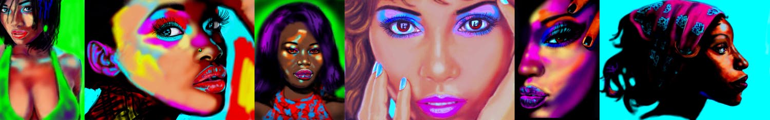 Peter Klashorst - Pop Art II (set van 6 stuks) verkocht voor € 1!