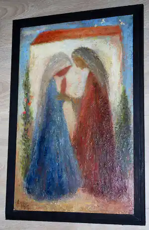 Harrie Sterk - Olieverfschilderij uit 1951 verkauft für € 50!