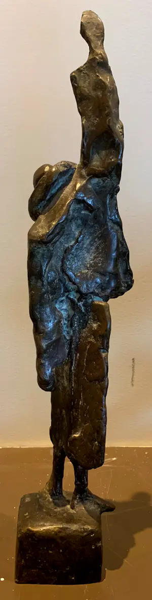 Eric Claus - Bronzen sculptuur: Pierrrot kopen? Bied vanaf 750!