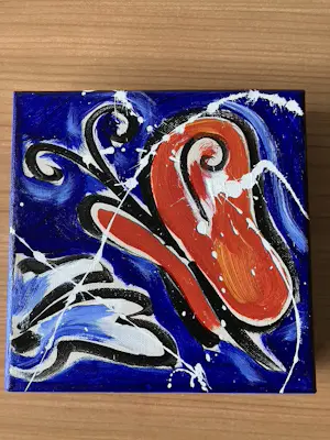 Rob van Trier - Schilderij Rob van Trier " VLINDERS " kopen? Bied vanaf 42!