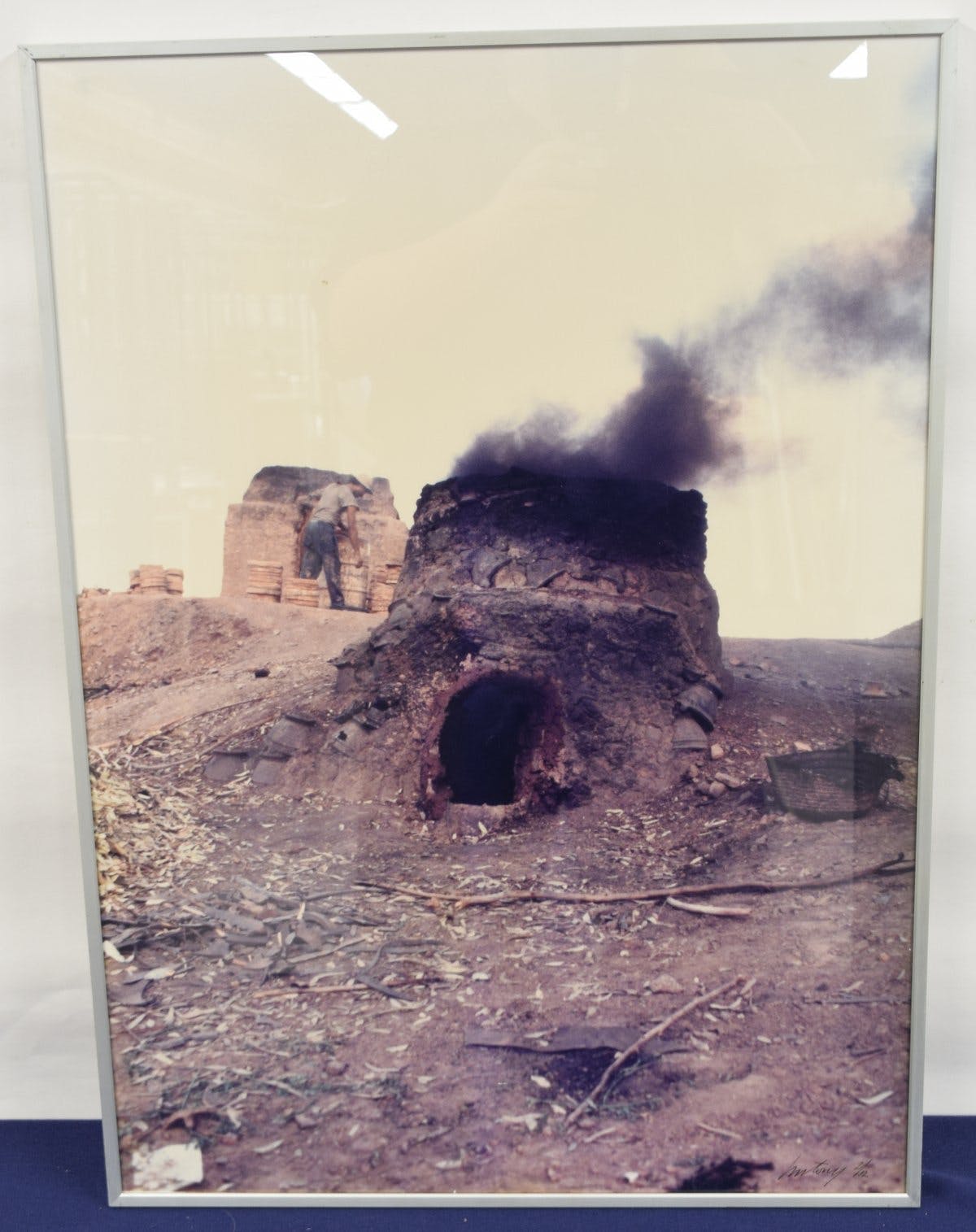 Antony van Lieshout - Fotoprint - Atlas, chauffeur - Oplage 2/12 - Gesigneerd r.o. kopen? Bied vanaf 10!
