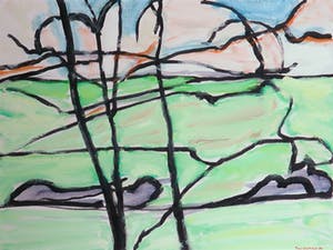 Paul Overhaus - Olieverf op doek, Ardennen I - Ingelijst kopen? Bied vanaf 60!