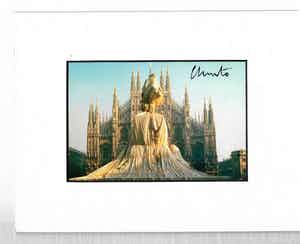 Christo - TWEE pk in afzonderlijke passe partout; handgesigneerd verkocht voor € 35!