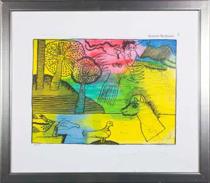 Corneille - Litho, Holland Atlas - Noord-Brabant - Ingelijst kaufen? Bieten Sie von 200!