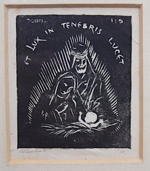 Joop Stierhout - Kerstlitho's kopen? Bied vanaf 25!