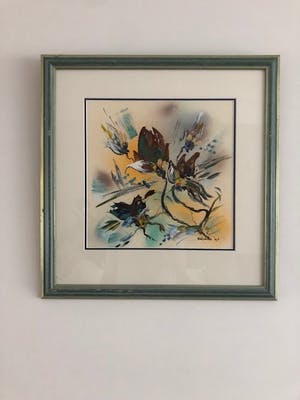 Sephina Kersten - Japan Flower (2 schilderijen) kopen? Bied vanaf 200!