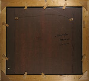 Jan Michiels - Olieverf op board (formica), Woestijn Egypte - Ingelijst (Zeer groot) kopen? Bied vanaf 1!