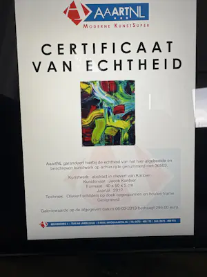 Jacob Kanbier - abstract 2 - nr 36503 kopen? Bied vanaf 90!