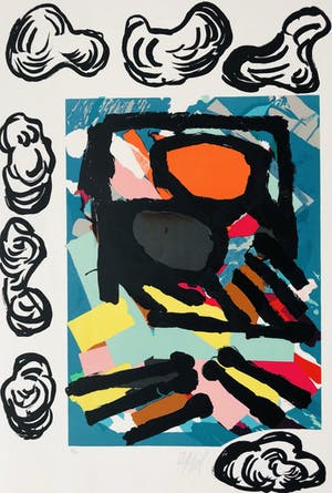 Karel Appel - Compositie I kopen? Bied vanaf 525!