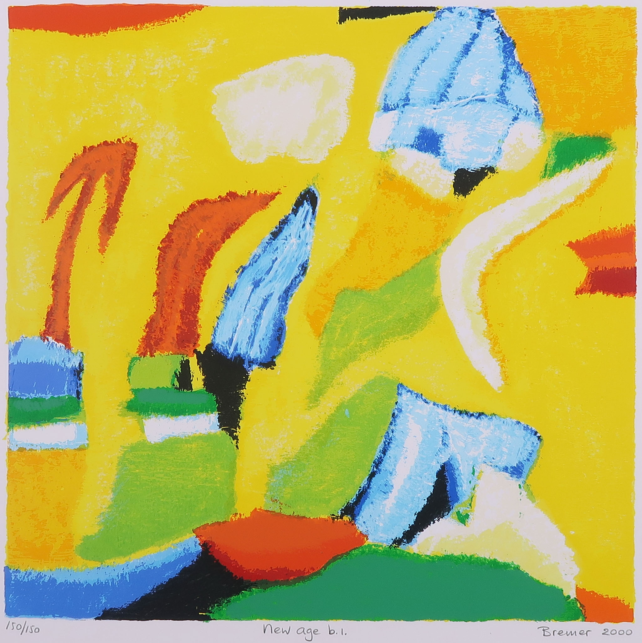 Saskia Bremer - Zeefdruk, New age b.1. kopen? Bied vanaf 1!