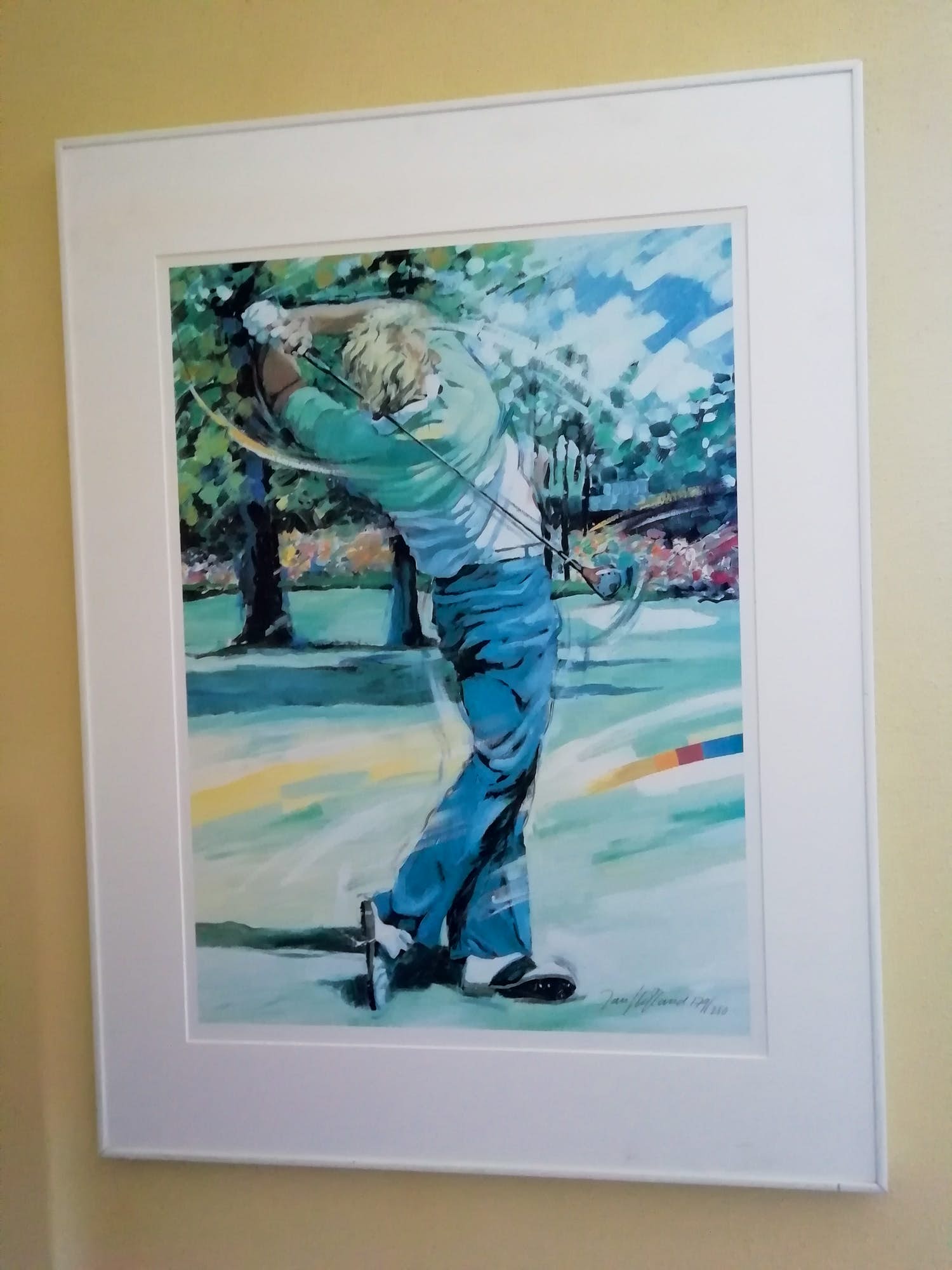 Jan Hofland - sport golf verkocht voor € 30!
