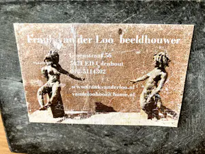 Frank van der Loo - Schitterend zwaar bronzen beeld Frank van der Loo - LAATSTE KANS !!!!!!!!!!!!!! kopen? Bied vanaf 95!