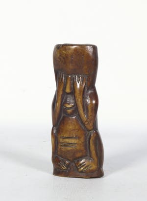 Congo - Benen beeld, figuur met handen voor de ogen kopen? Bied vanaf 1!