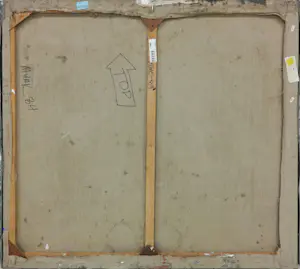 Loren Munk - Gemengde techniek op doek, Ab-ex power (Zeer groot) kopen? Bied vanaf 1!