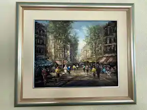 Gerardus Johannes Ernens - Gezicht op Parijs vendu pour 50€ !